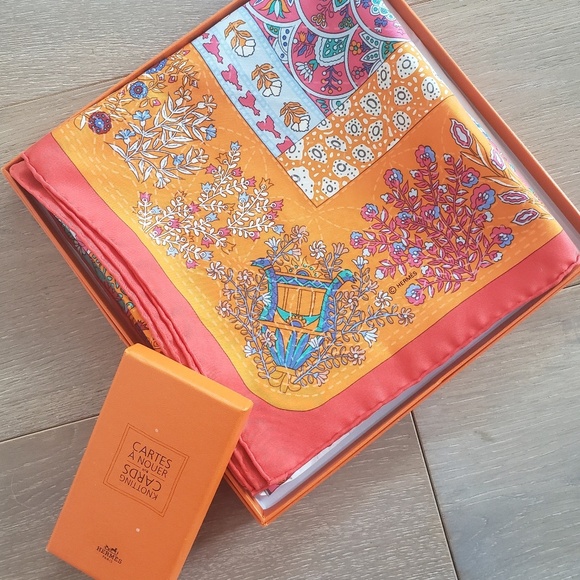 Hermes Accessories - Hermes Silk Scarf